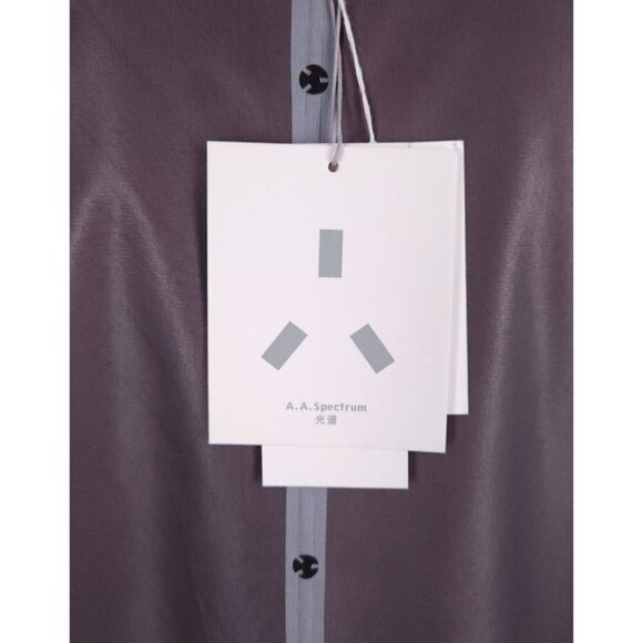 A. A. Spectrum Handre Taffeta Coat Size XXS Mens Mocca $1380 - Picture 12 of 16